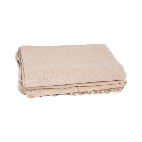 Reusable Natural Linen Tablecloth 59x39Inch Pottery Crafting Table Cover for Ceramic Carving Crafting and Baking Cooking