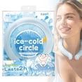 thumbnail image 1 of Reusable Neck Cooling Tube for Hot Weather, Wearable Ice Neck Cooler, Long-Lasting Heat Relief Cooling Collar, Refreezable Neck Ice Ring, for Summer Outdoor Sports Working Running Travel, 1 of 7