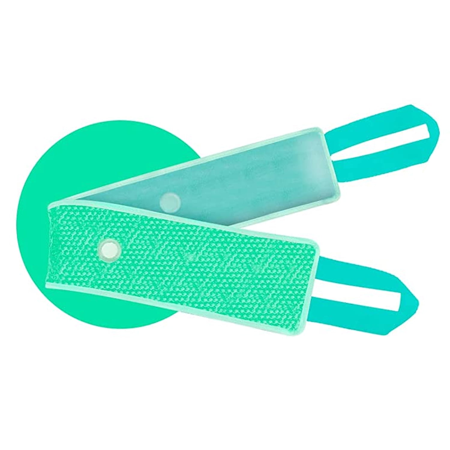 Reusable Neck Ice Pack with Strap for Sports Injuries, Swelling, and