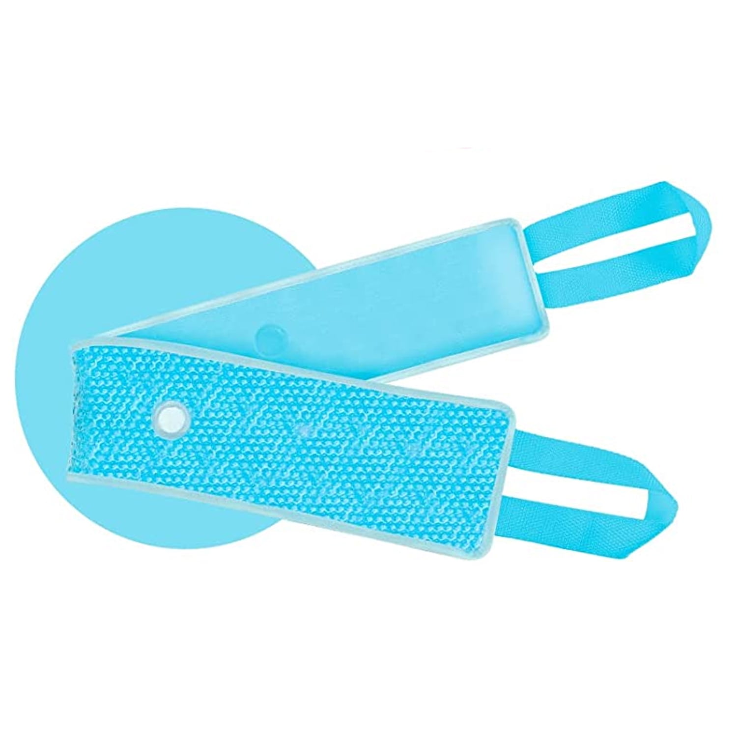 Reusable Neck Ice Pack with Strap for Sports Injuries, Swelling, and