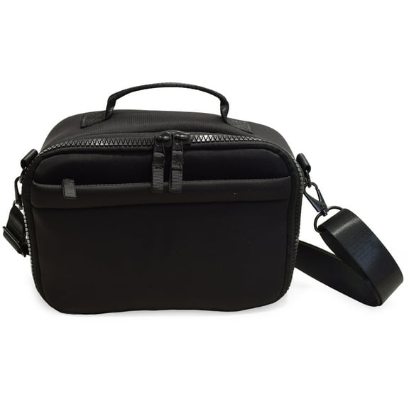 Reusable Neoprene Insulated Lunch Bag Black
