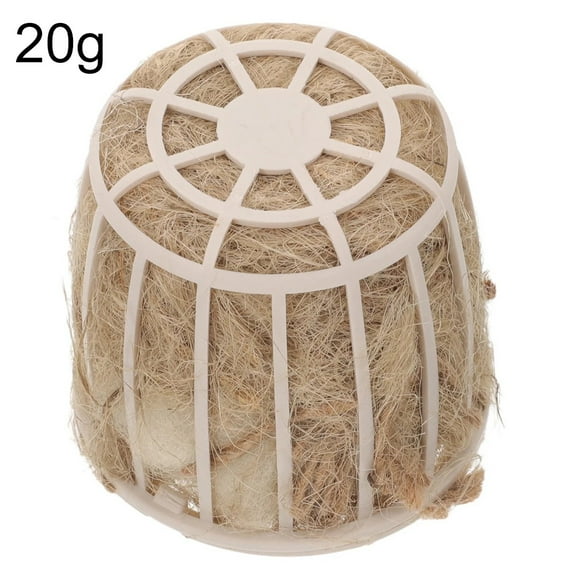Reusable Nesting Material Holders for Birds - Cotton & Jute Mix, 1or 5 Pack