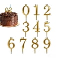 thumbnail image 1 of Reusable Number Birthday Candle Holder Set, Digital Birthday Cake Candle Holders Set, Gold Cake Topper Decorations, Adjustable Candles Stand, Party Cakes Accessories, 1 of 9