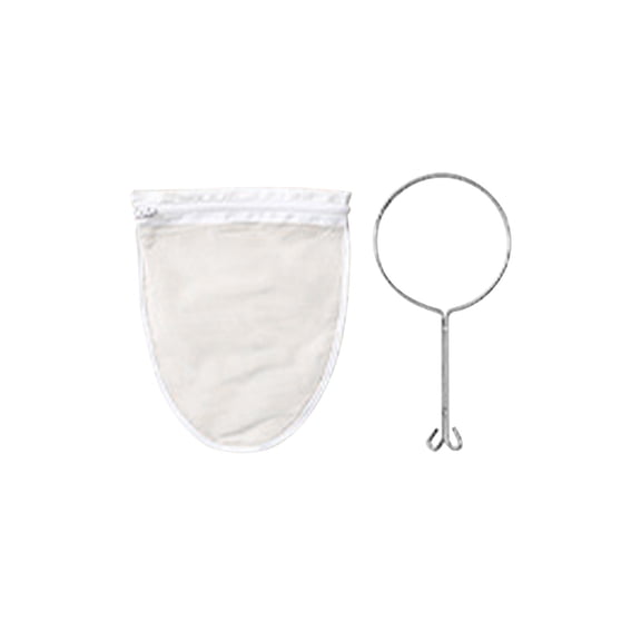 Reusable Nylon Mesh Strainer Bag With Handle For Nut Milk Cheese Juice Coffee Tea And Butter(Small)
