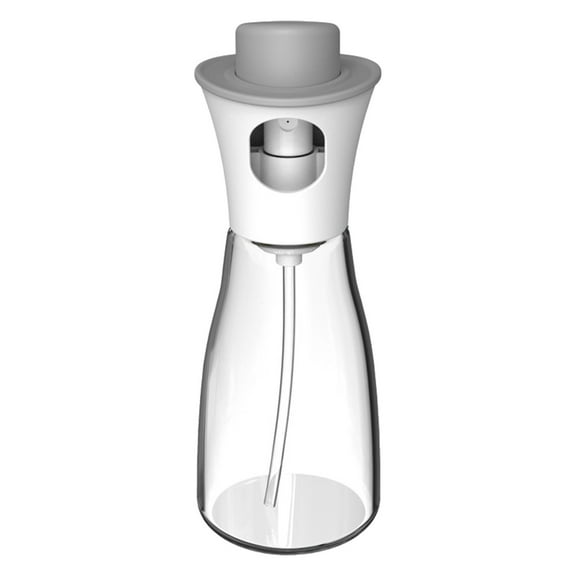 Reusable Olive Oil Bottle, Transparent Glass Oil and Vinegar Dispenser, Kitchen Oiler for Easy Storage and Cleaning, Drip- Pouring for Cooking and Barbecues