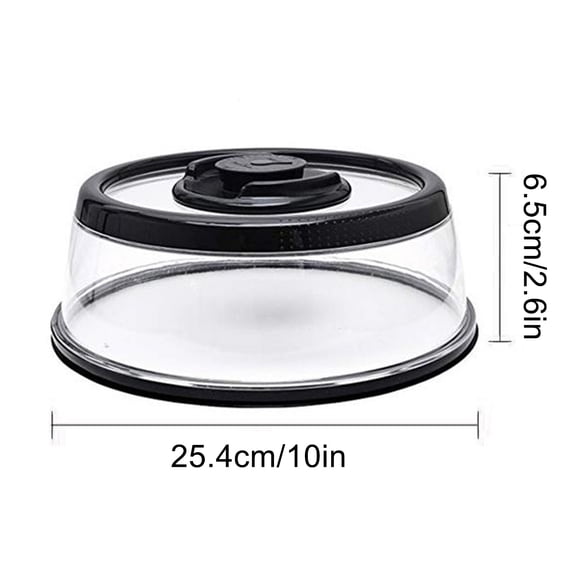 Reusable PP+PE Instant Vacuum Food Sealer Fresh‑Keeping Cover For Bowls Plates Pans Microwave Safe
