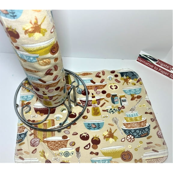 Reusable Paper Towels 1 Ply 12-12x15" Cotton Cleaning Cloths Kitchen Dishcloths Alternative To Paper Towels Eco-Friendly No More Waste COOKING UTENSILS