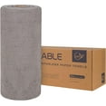 thumbnail image 1 of Reusable Paper Towels Washable Roll: 50Pack Paperless Paper Towels Tear Away 12x12In Absorbent Cloth Towels Reusable Washable for Kitchen Zero Waste (Gray), 1 of 5