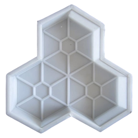 Reusable Pathway Molds for Outdoor Cement Stepping Stone Pavement and Garden Brick Road