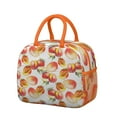 thumbnail image 1 of Reusable Peach Lnsulated Lunch Bag for Women & Men-Leakproof Water-Resistant Cooler Tote,Large Capacity(10.6x8.7x6.3in)for Work,Office,Travel,Picnic,Beach., 1 of 7