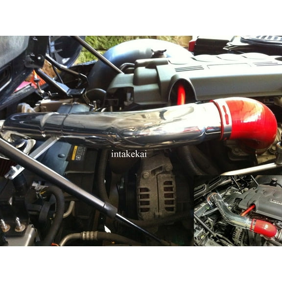Reusable Performance Air Intake Automotive Specialty Parts, Red