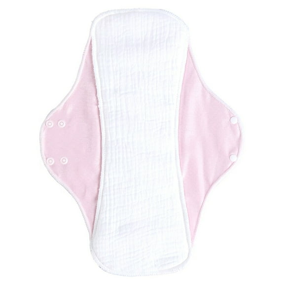 Reusable Period Pad Leakproof Layer Sanitary Napkin For Nighttime Use Women