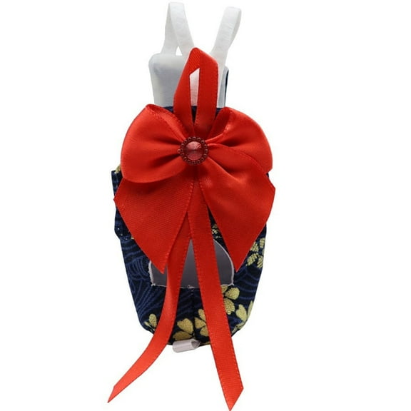 Stylish Bird Diaper for Parrots Pineapple Bowknot Pet Care Essential Pet Bird Outfit Colorful Flight Suit