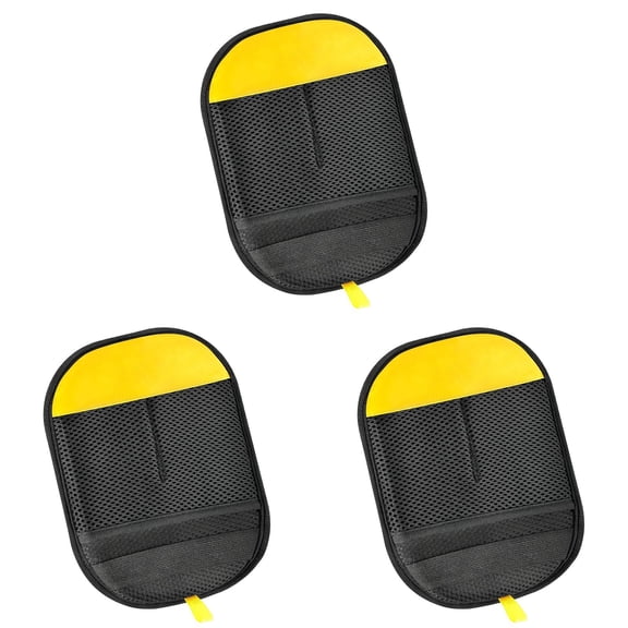 Reusable Pet Hair Removal Gloves, Static Lint Remover For Sofa Bed Sheet Clothes Car Seat, Washable Dog Cat Fur Cleaner (Yellow ,3pcs)