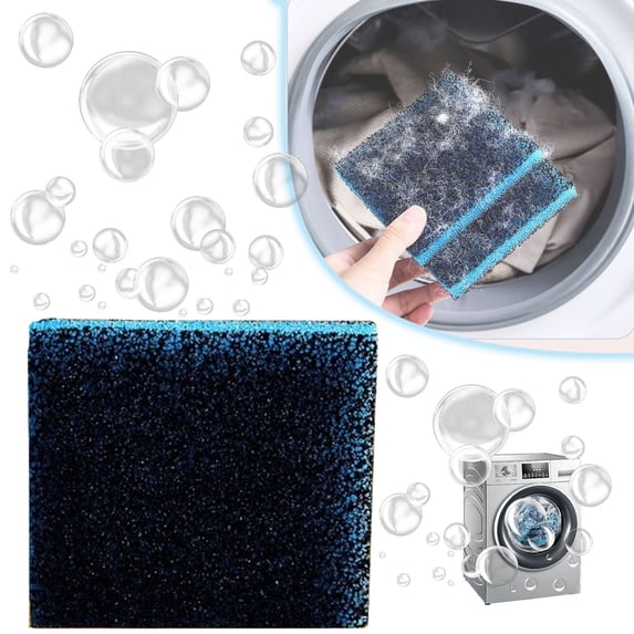 Reusable Pet Hair Remover for Laundry Washing Machine Hair Catcher Lint Fur Dander Removal Tool for Clothing Bedding Laundry,Pet Hair Cleaner,1PC,Blue