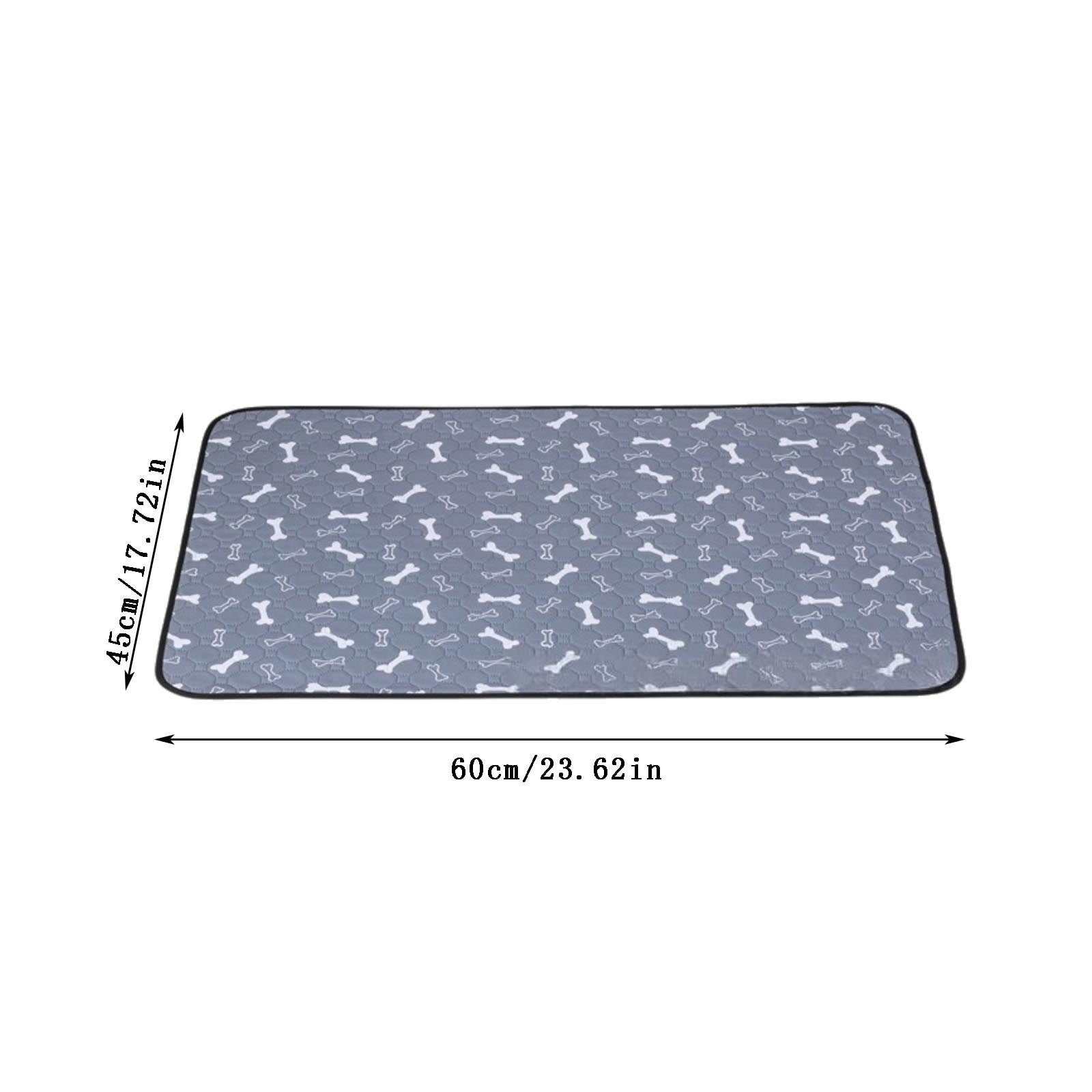Reusable Pet Pee Pad for Dogs - Washable Leak Proof Puppy Potty Mat - Absorbent Training Pad with Non Slip Backing for Indoor Use - Odor Resistant Floor Protector for Home, Housebreaking, 1 Pack