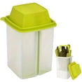 thumbnail image 1 of Reusable Pickle Jars with Built-In Strainer Lid, BPA-Free Condiment & Pickle Storage Container, Easy Open Lid for Crisp, Mess-Free Food Preservation, 1 of 9