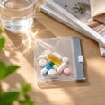 thumbnail image 1 of Reusable Pill Pouches for Travel, Color-Coded Daily Pill Organizer with Slide Lock Seal, Waterproof EVA Medication Bags for Vitamins, Supplements, Tablets, Capsules, Travel & Home, 1 of 5