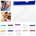 thumbnail image 1 of Reusable Pill Pouches for Travel: Color Coded Medicine Bags with Zippered Translucent Waterproof, 1 of 5