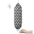 thumbnail image 1 of Reusable Plastic Bag Holder, Large Hanging Bag Dispenser for Kitchen, Drawstring Grocery Bag Organizer with Loop, Washable Fabric, Bag Dispenser, 1 of 5