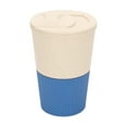thumbnail image 1 of Reusable Plastic Coffee Cup, Portable Water Cup, Outdoor Travel Breakfast Cup with Straw Lid, Food-Grade Material, Easy to Clean, Multi-Color Options, 12.5x8.7x8.7cm, 1 of 8