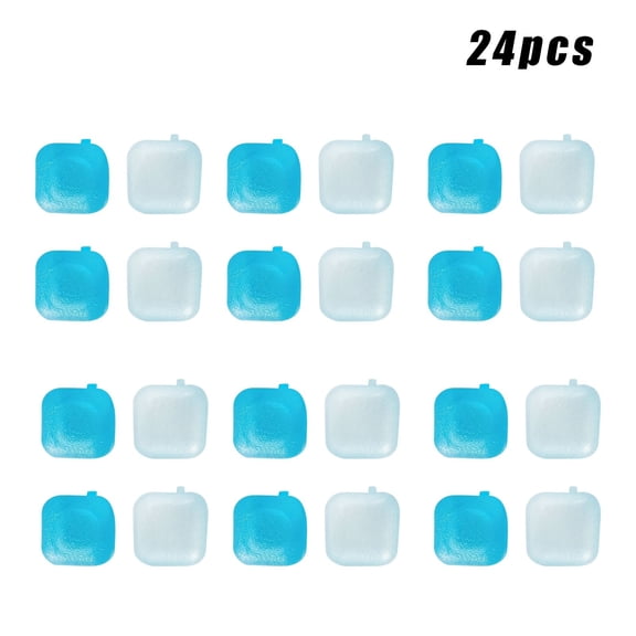 Reusable Plastic Ice Cubes - Refreezable Square Ice Cubes - Chill Drinks Without Dilution - Perfect for Parties, Summer Events & Daily Use - Bpa-Free, Easy to Store ZZyuan