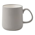 thumbnail image 1 of Reusable Plastic Mug with Easy to Grip Handle, Unbreakable Drinking Cup for Tea, Coffee, Camping, Multi Purpose Mouthwash Mug for Bathroom Kitchen Use, Dishwasher Safe,Grey, 1 of 5