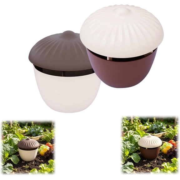 Reusable Plastic Snail Slug Trapping Box, Beer Trap for Garden Farm Pest Control