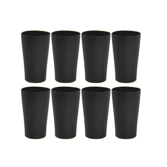 Reusable Plastic Straw Cups Set | Indestructible Drinking Cups for Family Party Outdoor