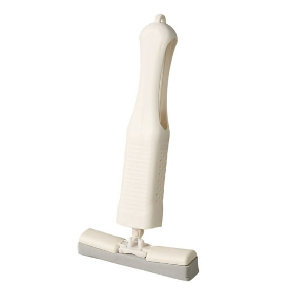 Reusable Portable Mop with Washable Heads, Versatile Rotatable Sponge Mop for Small Spaces, Multi-Surface Cleaning Mop for Floor Window Wall Kitchen Bathroom Desktop