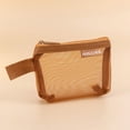 thumbnail image 1 of Reusable Portable Storage Bag Mesh Fabric Mini  Toiletry Bag Triangle Mesh Wallet Cosmetic Bag Travel Grid Bag ORANGE 3D TYPE, 1 of 8