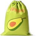thumbnail image 1 of Reusable Produce Storage Bag, Large Breathable Drawstring Bags for Fruits Vegetables Keep Food Fresh Kitchen Food Storage Bag, 1 of 7
