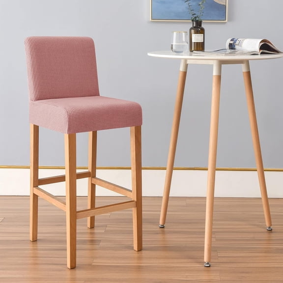 Reusable Pub Counter Stool Chair Covers Slipcover Stretch Removable Washable Dining Room Chair Covers