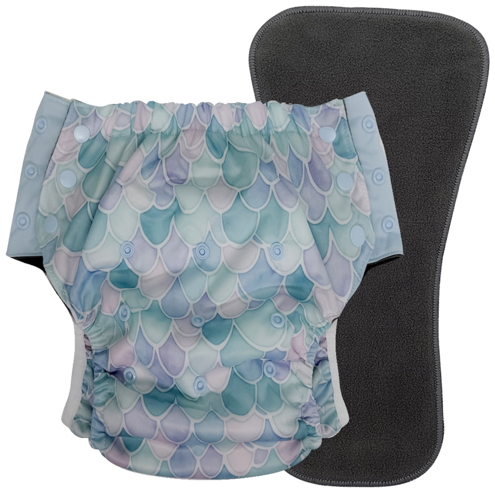 Reusable Pull-On Cloth Incontinence Diaper for Kids 6–16, EcoAble ...