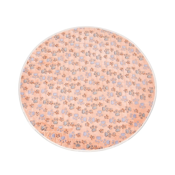 Reusable Puppy Pads, All-Season Washable Dog Pee Mat for Cats, Absorbent Leak-Proof Quick-Dry Floor Protector, Soft Crate Liner, Machine Washable(L,Khaki)