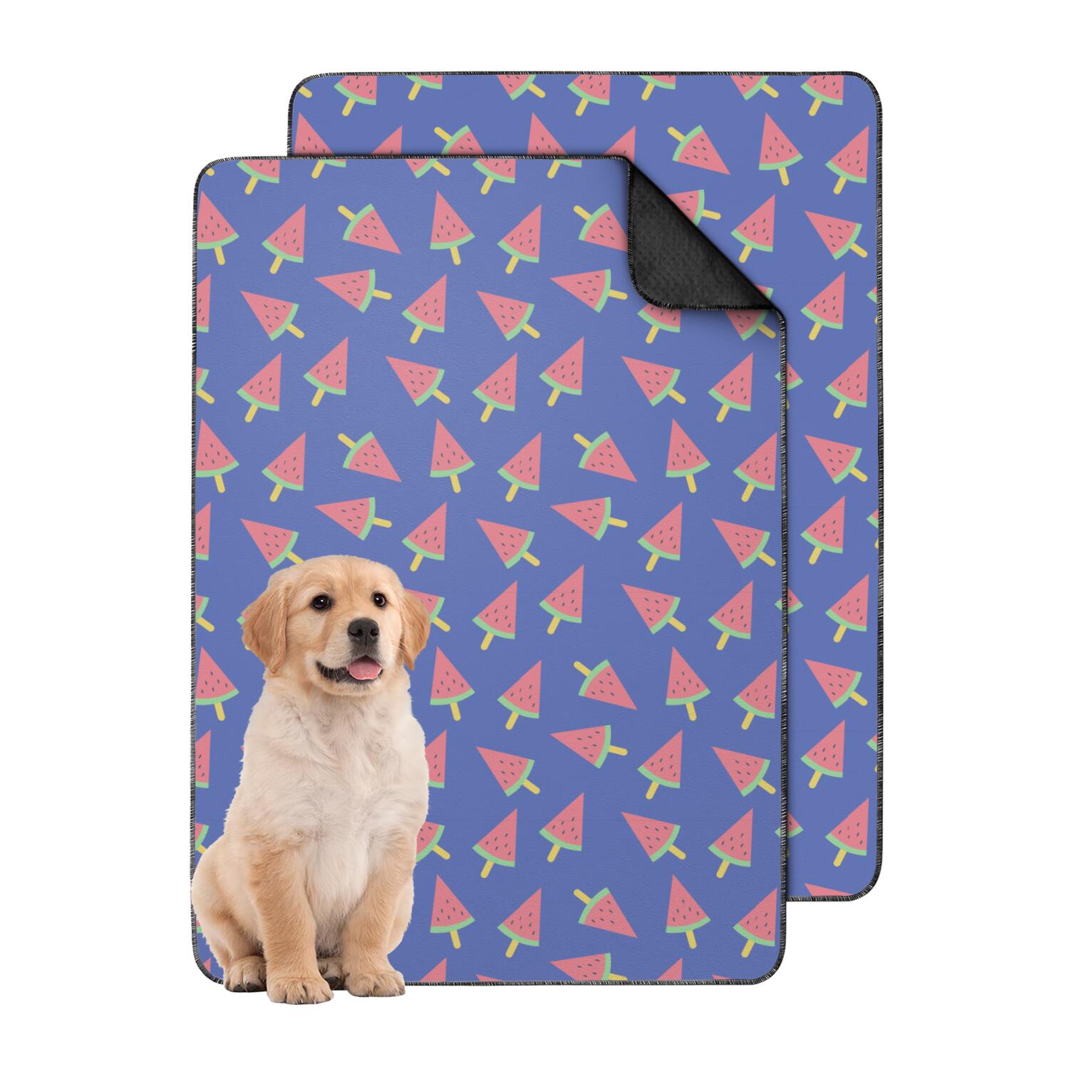 Photo inspiration: Picture Idea: Reusable Puppy Pads With Fruit Motif Machine Washable Dog Pee