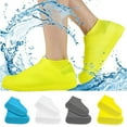 thumbnail image 1 of Reusable Rain Boots Shoe Covers, Waterproof Overshoes S/m/l Size with Non-slip Sole for Men & Women, Ideal for Cycling, Ing, and Outdoor Activities in Wet Weather,Vsgery, 1 of 2