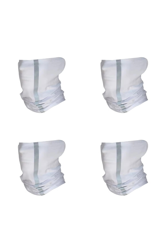 Reusable Reflective Safety Scarves Neck Gaiter With Ventilation Ice Silk Fabric For Improved Airflows And Comfort