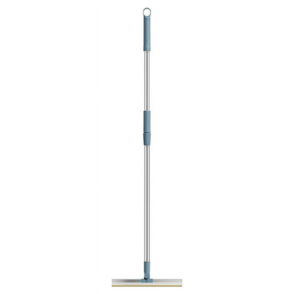 Adjustable Long Handle Multi Surface Stainless Steel Pet Hair Remover, Blue