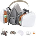 Reusable Respirators mask Half Facepiece Cover Paint Respirator with
