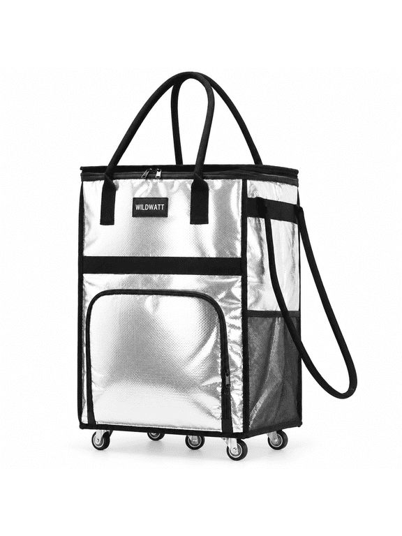 Adult Lightweight Tote Reusable Eco Bags, Silver