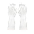 thumbnail image 1 of Reusable Rubber Cleaning Gloves - Non-Slip Dishwashing Gloves for Kitchen, Hand Protection, Waterproof & Flexible with Gradient Colors Walmart Clearance, 1 of 8