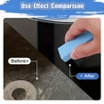 thumbnail image 1 of Reusable Rubber Limescale Eraser, Scratch-Free Water Stain & Rust Remover, Multipurpose Cleaning Eraser for Glass, Stainless Steel, Bathroom and Kitchen, 1 of 10