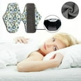 thumbnail image 1 of Reusable Sanitary Pads 1PC, QQZ High Absorbency Leakproof Cloth Menstrual Pad, Charcoal Fiber Odor Control Washable Period Pad for Women Travel, 1 of 2