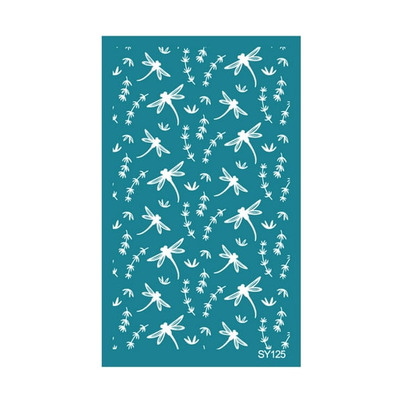 Reusable Screen Stencils Silkscreens Printing Tool Silk for Making Clay Shirts