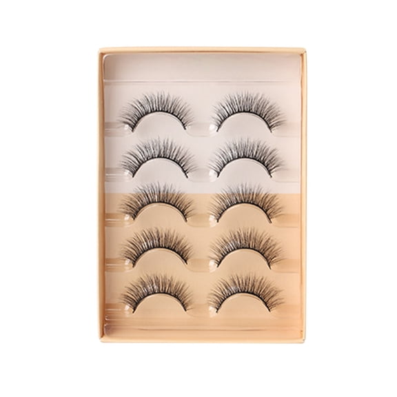 Reusable Self Adhesive Eyelashes No Glue or Eyeliner Needed, Self-adhesive False Eyelashes,Easy To Apply, Stable Non-slip False Lashes, Natural Look