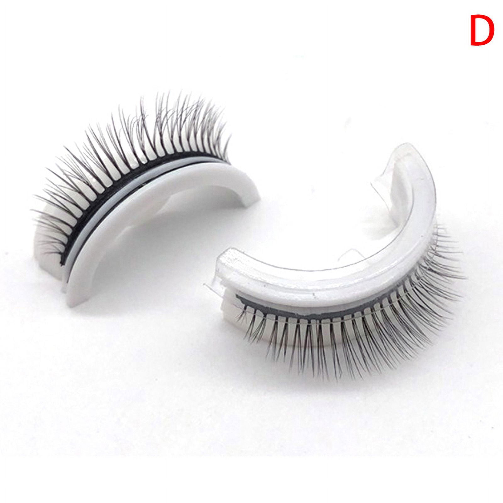Reusable SelfAdhesive Eyelashes Without Glue Natural Fluffy False