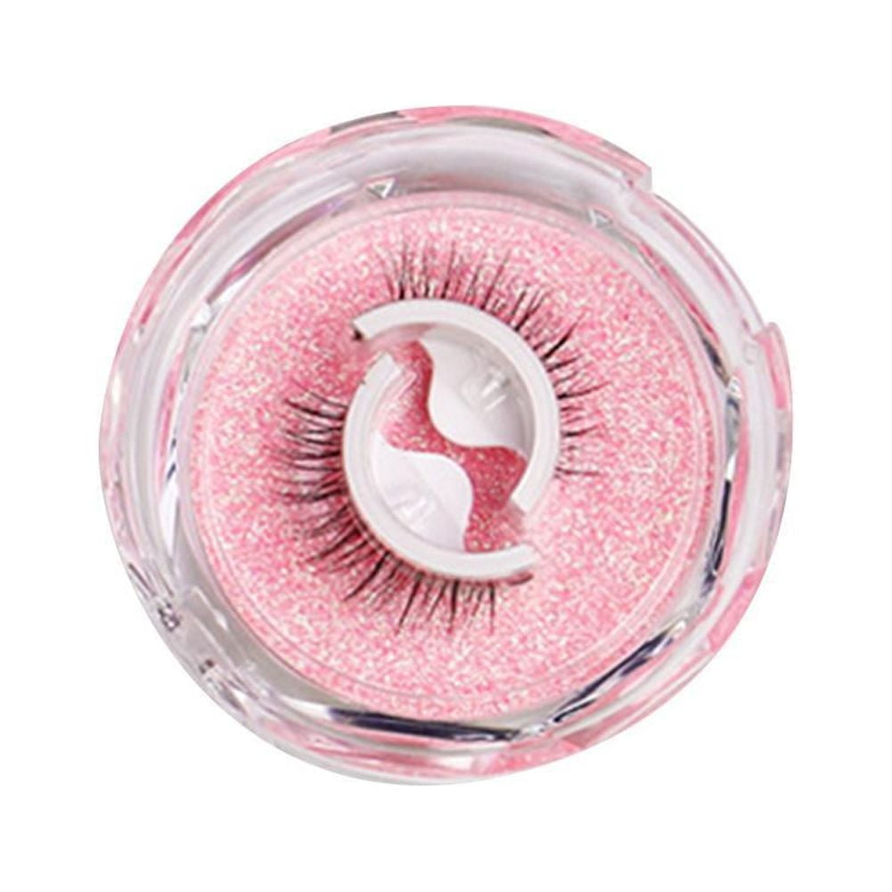Reusable SelfAdhesive False Eyelashes Natural Multiple Reversible Glue