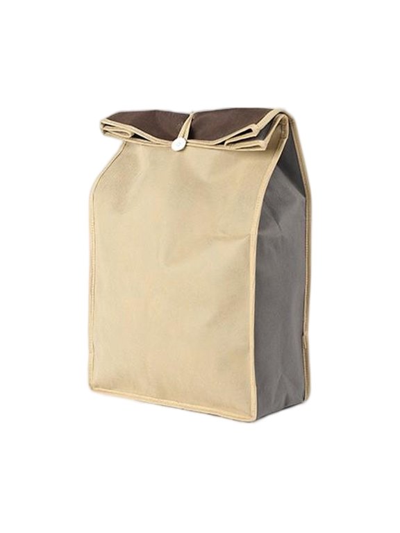 Reusable Self Sealing Potato & Onion Storage Bags with Side Zipper, Potato Storage Bags, Breathable Produce Bags, Roll Top Pantry Storage Bags