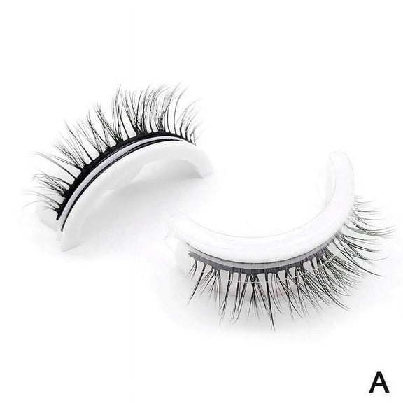 Reusable Self-adhesive Eyelashes Natural Multiple Reversible Glue-free Self-adhesive Pairs Of False Eyelashes Dropshipping Z0W9